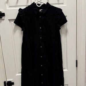 Wonder Nation Black Casual Kids Dress
